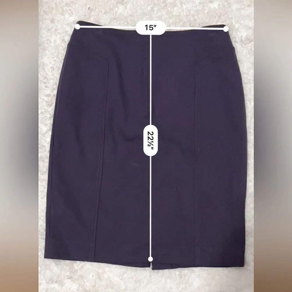 Halogen pencil skirt in eggplant size 6